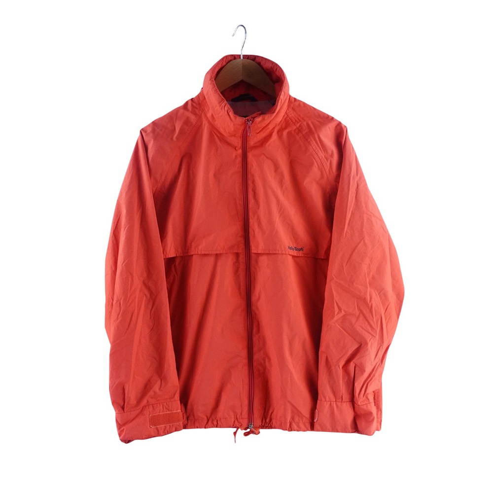 Helly Hansen Helly-Tech G320‎ Mens Medium Red Windbreaker Jacket Outdoor Hiking